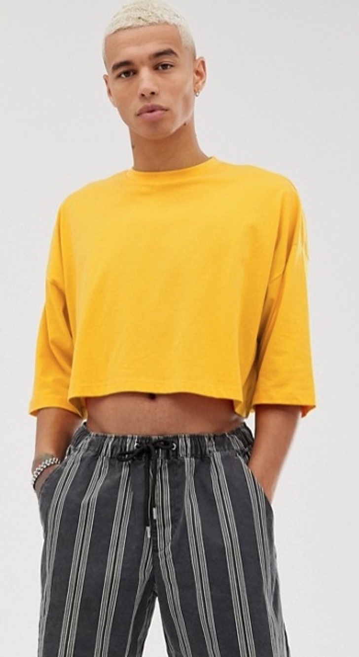 Crop Top Para Hombres La Nueva Prenda De Moda Notagram